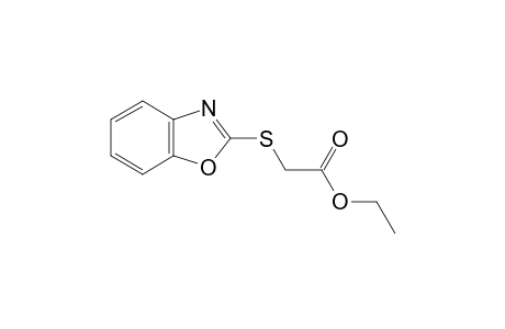 Acetic acid, 2-(1,3-benzoxazol-2-ylthio)-, ethyl ester