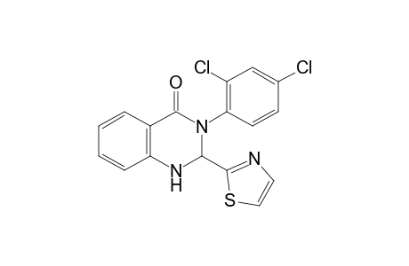 3-(2,4-Dichloro-phenyl)-2-thiazol-2-yl-2,3-dihydro-1H-quinazolin-4-one