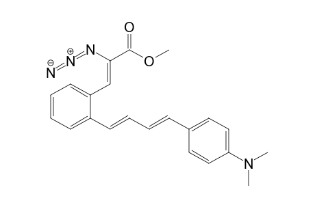 Methyl .alpha.-azido-2-[4'-(4"-N',N'-dimethylaminophenyl)buta-1',3'-dienyl]cinnamate
