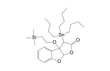 1-tributylstannyl-8b-(2-trimethylsilylethoxy)-1,3a-dihydrofuro[2,3-b]benzofuran-2-one