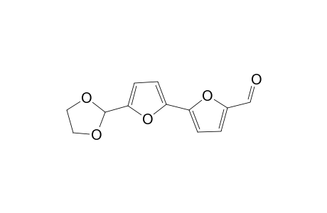 5-(5-(1,3-Dioxolan-2-yl)furan-2-yl)furan-2-carbaldehyde