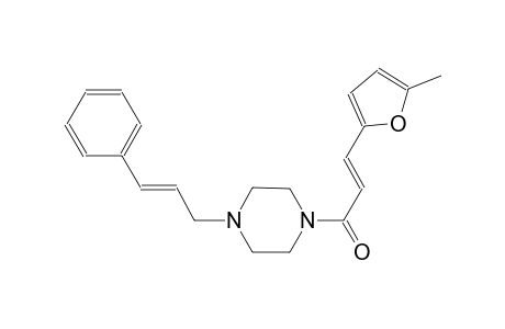 1-[(2E)-3-(5-methyl-2-furyl)-2-propenoyl]-4-[(2E)-3-phenyl-2-propenyl]piperazine
