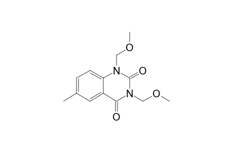 1,3-BIS-(METHYLOXYMETHYL)-6-METHYLQUINAZOLINE-2,4(1H,3H)-DIONE