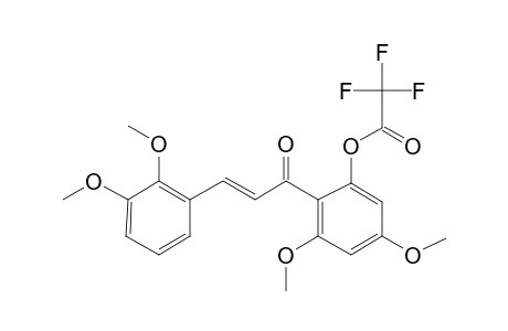 2'-Hydroxy-2,3,4',6'-tetramethoxychalcone, trifluoroacetate