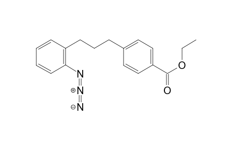 ethyl 4-[3-(2-azidophenyl)propyl]benzoate