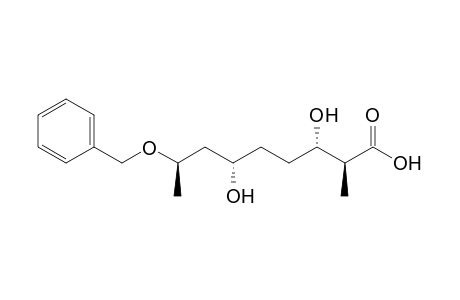 (2S,3S,6S,8R)-2-methyl-3,6-bis(oxidanyl)-8-phenylmethoxy-nonanoic acid