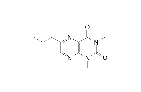 2,4-Dioxo-3-methyl-6-propylpyrimido[2,3-b]-[1,4]pyrazine