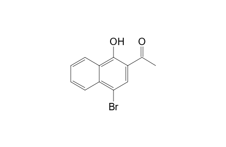 1-(4-bromo-1-hydroxynaphthalen-2-yl)ethanone