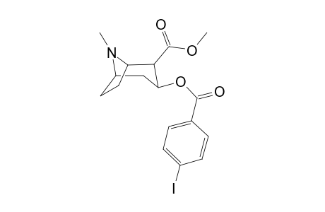 3-[(4-Iodobenzoyl)oxy]-8-methyl-[1R-(exo,exo)]-8-azabicycli[3.2.1]octane-2-carboxylic acid methyl ester