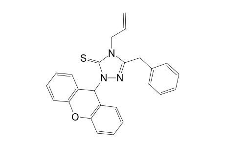 3H-1,2,4-Triazole-3-thione, 2,4-dihydro-5-(phenylmethyl)-4-(2-propenyl)-2-(9H-xanthen-9-yl)-