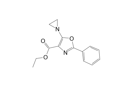 5-(1-aziridinyl)-2-phenyl-4-oxazolecarboxylic acid ethyl ester