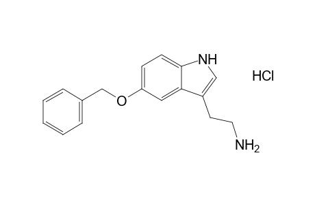 3-(2-aminoethyl)-5-(benzyloxy)indole, monohydrochloride