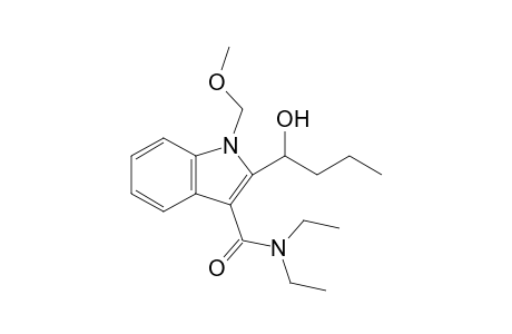 N,N-Diethyl-2-(1'-hydroxybutyl)-1-methoxymethyl-indole-3-carboxamide