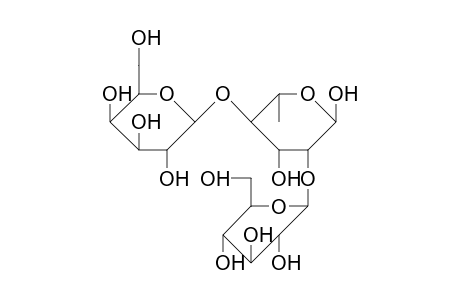 4-O.alpha.-D-Galactopyranosyl-2-O.beta.-D-glucopyranosyl.alpha.-L-rhamnopyranose