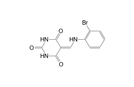 2,4,6(1H,3H,5H)-pyrimidinetrione, 5-[[(2-bromophenyl)amino]methylene]-