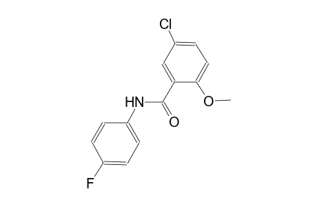 benzamide, 5-chloro-N-(4-fluorophenyl)-2-methoxy-