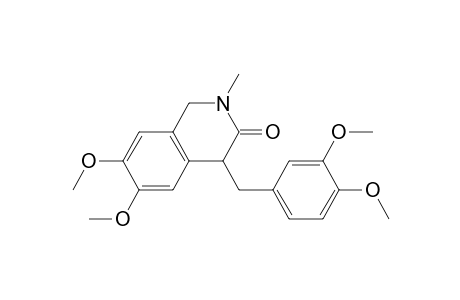 4-[(3,4-dimethoxyphenyl)methyl]-6,7-dimethoxy-2-methyl-1,4-dihydroisoquinolin-3-one