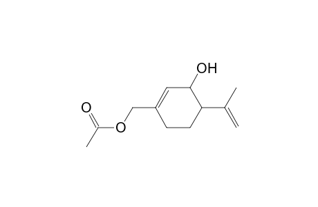 1-Cyclohexene-1-methanol, 3-hydroxy-4-(1-methylethenyl)-, .alpha.-acetate