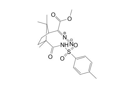 Methyl [2,2,3-trimethyl-3-(N-tolsylcarbamoyl)cyclopentyl]diazoacetate