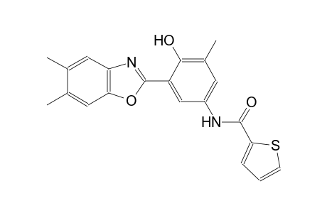 2-thiophenecarboxamide, N-[3-(5,6-dimethyl-2-benzoxazolyl)-4-hydroxy-5-methylphenyl]-