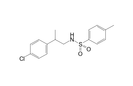 N-(2-(4-Chlorophenyl)propyl)-4-methylbenzenesulfonamide