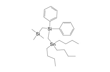 (Diphenyl)-[(tributylstannyl)methyl]-[(trimethylsilyl)methyl]silane