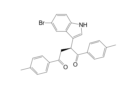 (S)-2-(5-Bromo-1H-indol-3-yl)-1,4-dip-tolylbutane-1,4-dione