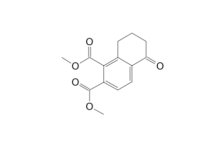 5-Oxo-5,6,7,8-tetrahydronaphthalene-1,2-dicarboxylic acid-dimethylester