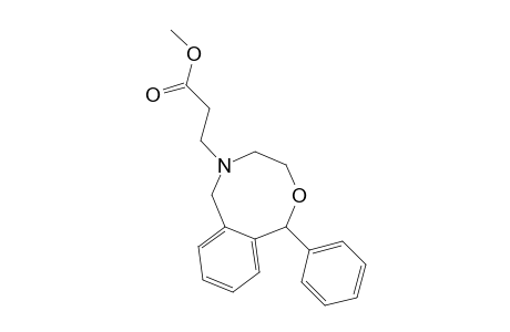 3-(1-phenyl-1,3,4,6-tetrahydro-2,5-benzoxazocin-5-yl)propionic acid methyl ester
