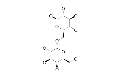 MELIBIOSE;O-ALPHA-D-GALACTOPYRANOSYL-(1->6)-O-BETA-D-GLUCOPYRANOSIDE