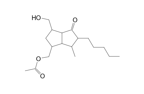 [6-Hydroxymethyl-2-pentyl-3-methyl-1-oxooctahydropentalen-4-yl]methyl acetate