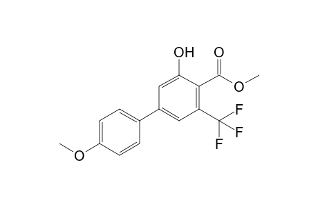 3-Hydroxy-4'-methoxy-5-(trifluoromethyl)-biphenyl-4-carboxylic acid methyl ester