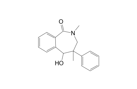 6,7-Dihydro-1,6-dimethyl-5-hydroxy-6-phenyl-3,4-benzazepin-2(5H)-one, stereoisimer a