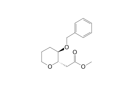 trans-Methyl 3-Benzyloxytetrahydropyranacetate