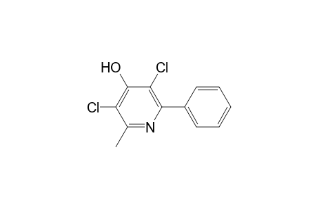 3,5-bis(chloranyl)-2-methyl-6-phenyl-1H-pyridin-4-one