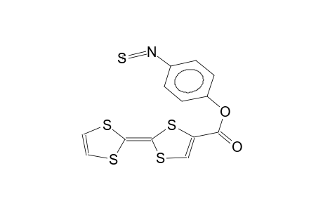 4-thionitrosophenyl 2-(1,3-dithiol-2-ylidene)-1,3-dithiole-4-carboxylate