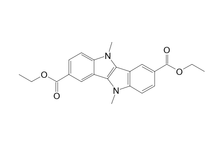 Diethyl 5,10-Dihydro-N,N'-dimethylindolo[3,2-b]indole-2,7-dicarboxylate