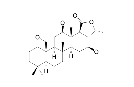 12-BETA,16-BETA,22-TRIHYDROXY-24-ALPHA-METHYLSCALAR-25-BETA,24-ALPHA-OLIDE