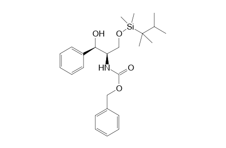 (1R,2R)-2-[(Benzyloxycarbonyl)amino]-3-[(dimethyl)(1,1,2-trimethylpropyl)silyloxy]-1-phenylpropan-1-ol