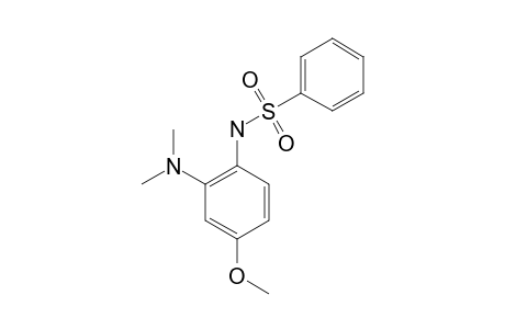 N-(2-DIMETHYLAMINO-4-METHOXY-PHENYL)-BENZENESULFONAMIDE
