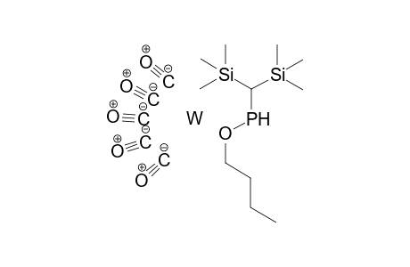 Bis(trimethylsilyl)methyl-butoxy-phosphane pentacarbonyl tungsten