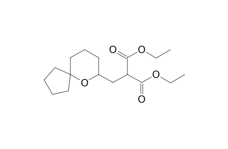Diethyl 2-(6-oxaspiro[4.5]decan-7-ylmethyl)malonate