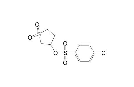 1,1-dioxidotetrahydro-3-thienyl 4-chlorobenzenesulfonate