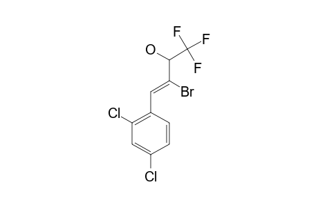 (Z)-4,4,4-TRIFLUORO-3-HYDROXY-2-BROMO-1-(2,4-DICHLOROPHENYL)-BUT-1-ENE