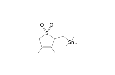 3,4-Dimethyl-2-trimethylstannylmethyl-3-thiolene-1,1-dioxide