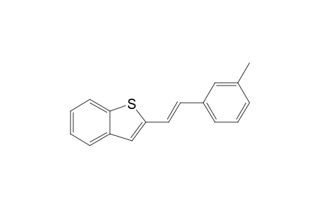Benzo[b]thiophene, 2-[2-(3-methylphenyl)ethenyl]-