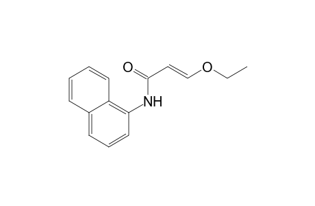 N-[(E)-3-Ethoxyprop-2-enoyl]-1-naphthamide