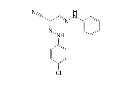 2-[(p-Chlorophenylhydrazono)-3-(phenylhydrazono)-1-propionitrile