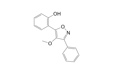 o-(4-methoxy-3-phenyl-5-isoxazolyl)phenol