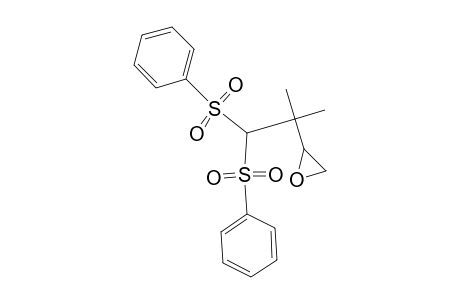[1,1-Dimethyl-2,2-bis(phenylsulfonyl)ethyl]oxirane